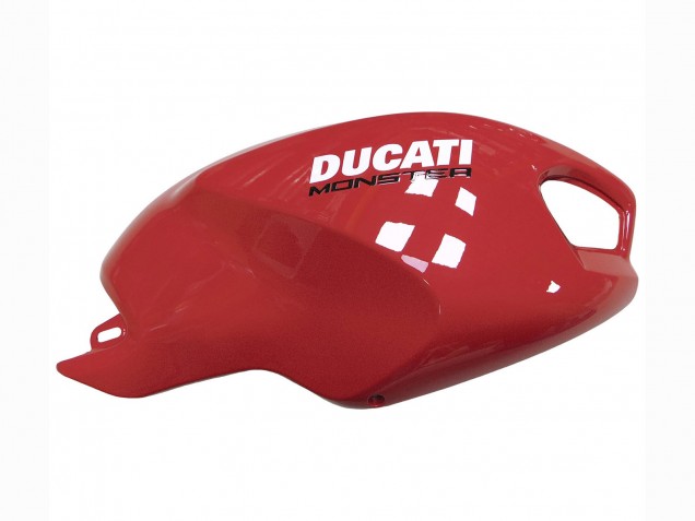 Compra Carenados Moto Ducati Monster 696 796 1100 1100S 2008-2012 - Rojo Blanco