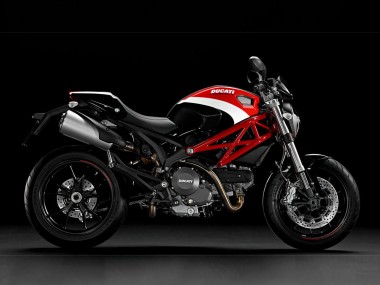 Compra Carenados Moto Ducati Monster 696 796 1100 1100S 2008-2012 - Blanco Rojo