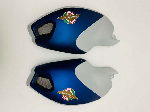 Compra Carenados Moto Ducati Monster 696 796 1100 1100S 2008-2012 - Azul Oscuro Plata