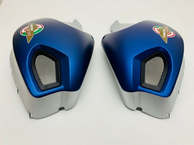 Compra Carenados Moto Ducati Monster 696 796 1100 1100S 2008-2012 - Azul Oscuro Plata