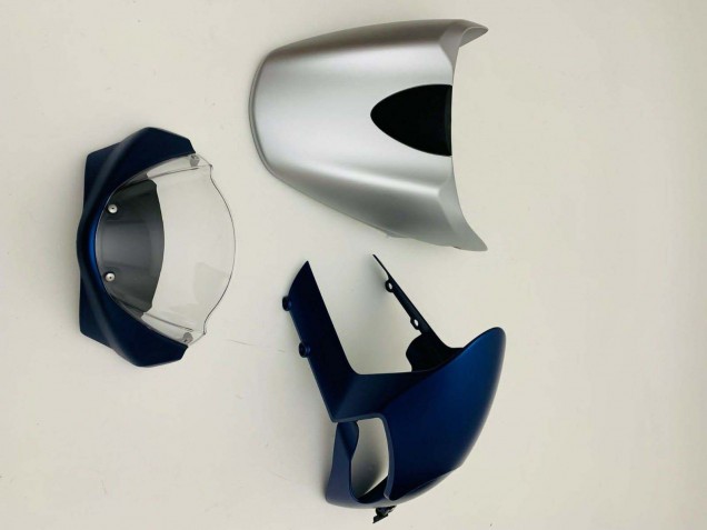 Compra Carenados Moto Ducati Monster 696 796 1100 1100S 2008-2012 - Azul Oscuro Plata