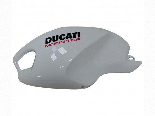 Compra Carenados Moto Ducati Monster 696 796 1100 1100S 2008-2012 - Blanco Rojo Negro Brillante