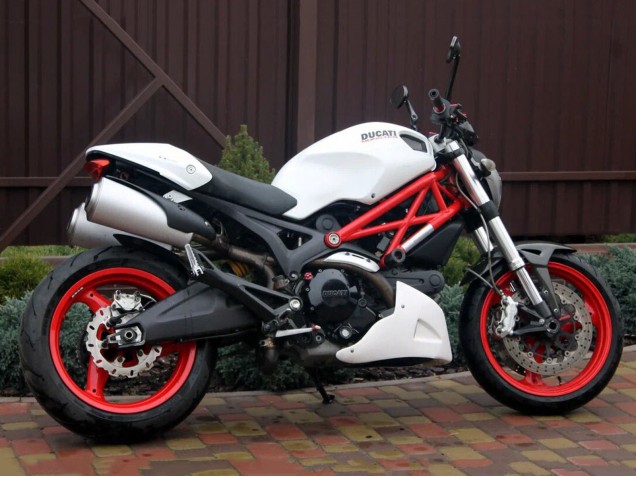 Compra Carenados Moto Ducati Monster 696 796 1100 1100S 2008-2012 - Blanco