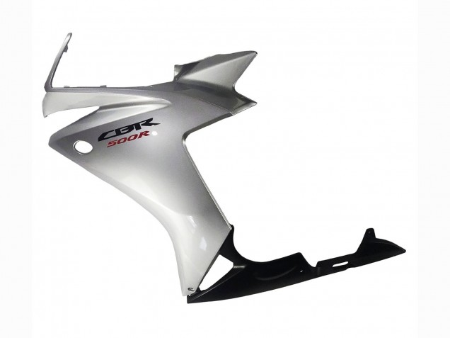 Compra Carenado Moto Honda CBR500R 2013-2015 - Plata Negro Brillante