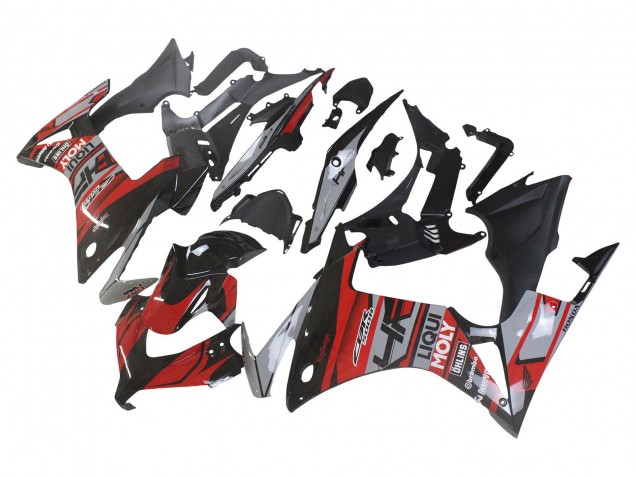 Compra Carenados Moto Honda CBR500R 2013-2015 - Rojo Plata Negro Brillante