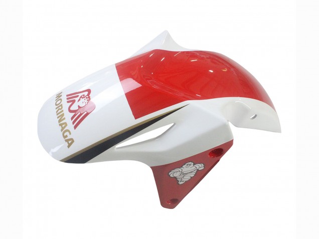 Compra Carenados Moto Honda CBR500R 2013-2015 - Blanco Rojo Verde Negro Brillante Morinage 777