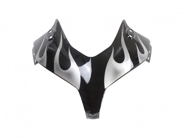 Compra Carenados Moto Honda CBR500R 2013-2015 - Negro Brillante Plata Llama