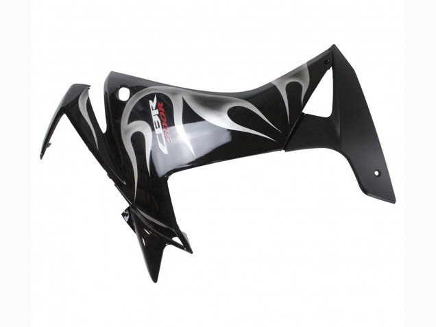 Compra Carenados Moto Honda CBR500R 2013-2015 - Negro Brillante Plata Llama