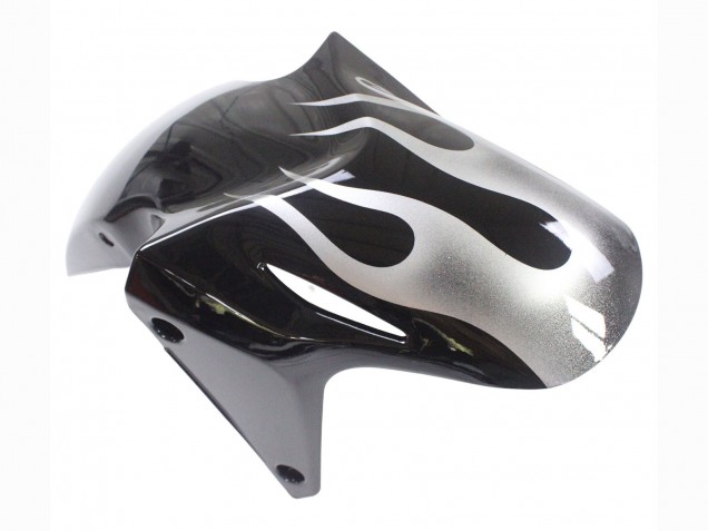 Compra Carenados Moto Honda CBR500R 2013-2015 - Negro Brillante Plata Llama