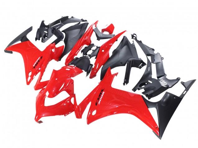 Compra Carenados Moto Honda CBR500R 2013-2015 - Rojo Negro Mate