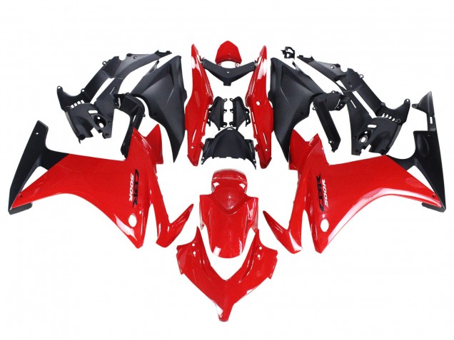 Compra Carenados Moto Honda CBR500R 2013-2015 - Rojo Negro Mate