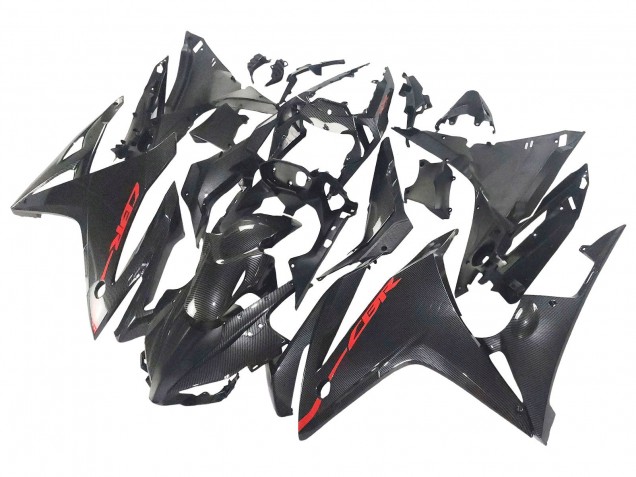 Compra Carenados Moto Honda CBR500R 2016-2018 - Negro FibraCarbono Rojo