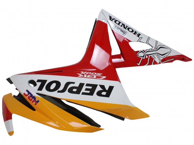Compra Carenados Moto Honda CBR500R 2016-2018 - Amarillo Blanco Rojo Repsol HRC