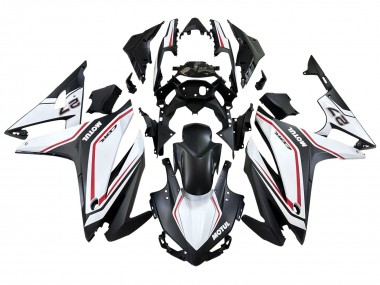 Compra Carenados Moto Honda CBR500R 2016-2018 - Blanco Rojo Negro Mate