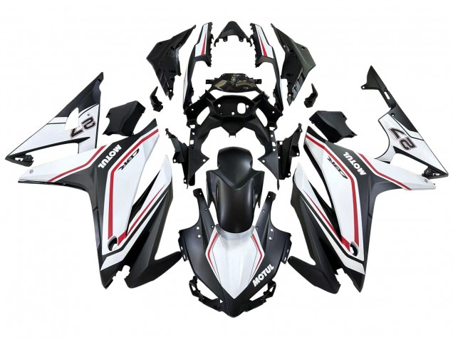 Compra Carenados Moto Honda CBR500R 2016-2018 - Blanco Rojo Negro Mate