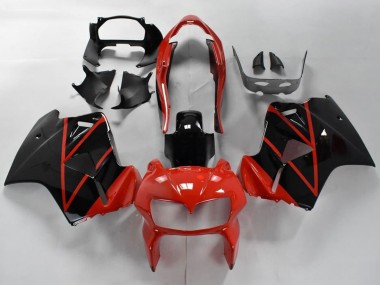 Compra Carenados Moto Honda VFR 800 1998-2001 - Rojo Negro Brillante Raya