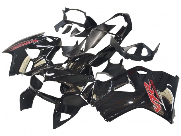 Compra Carenados Moto Honda VFR 800 1998-2001 - Negro Brillante Rojo Calcomanía