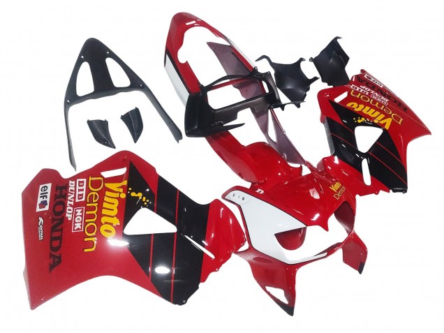 Compra Carenados Moto Honda VFR 800 1998-2001 - Rojo Blanco Negro Brillante Vimto