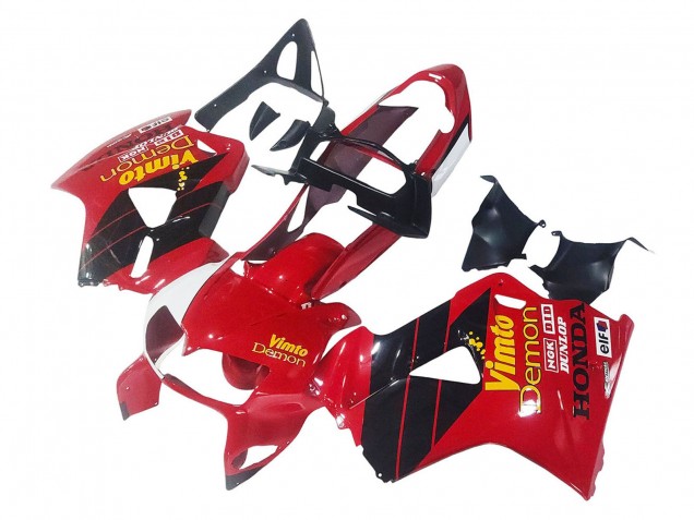 Compra Carenados Moto Honda VFR 800 1998-2001 - Rojo Blanco Negro Brillante Vimto