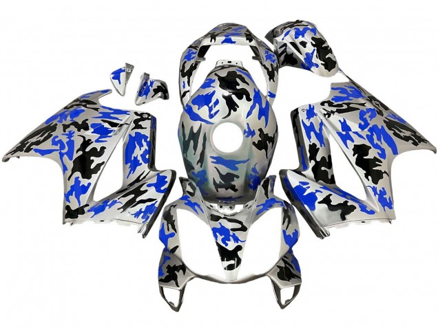 Compra Carenados Moto Honda VFR 800 2002-2013 - Plata Negro Azul Camouflage
