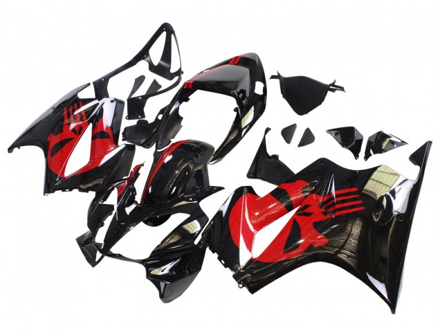 Compra Carenados Moto Honda VFR 800 2002-2013 - Negro Brillante Rojo
