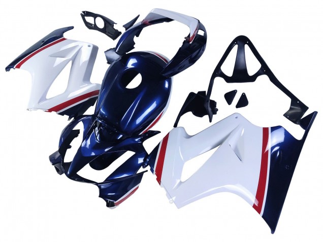 Compra Carenados Moto Honda VFR 800 2002-2013 - Blanco Rojo Azul Oscuro