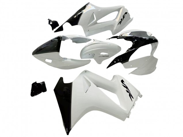 Compra Carenados Moto Honda VFR 800 2002-2013 - Blanco Perla Negro Brillante Calcomanía