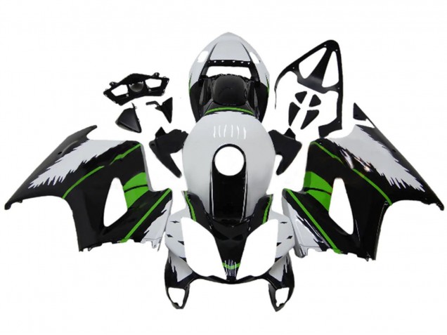 Compra Carenados Moto Honda VFR 800 2002-2013 - Blanco Verde Negro Brillante