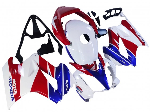 Compra Carenados Moto Honda VFR 800 2002-2013 - Blanco Rojo Azul Motul