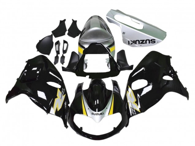 Compra Carenados Moto Suzuki TL1000R 1998-2003 - Negro Brillante Plata Amarillo