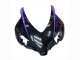 Compra Carenados Moto Honda CBR1000RR 2004-2005 - Negro Brillante Púrpura Raya