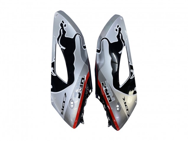 Compra Carenados Moto Honda CBR1000RR 2004-2005 - Plata Negro Brillante Rojo Raya