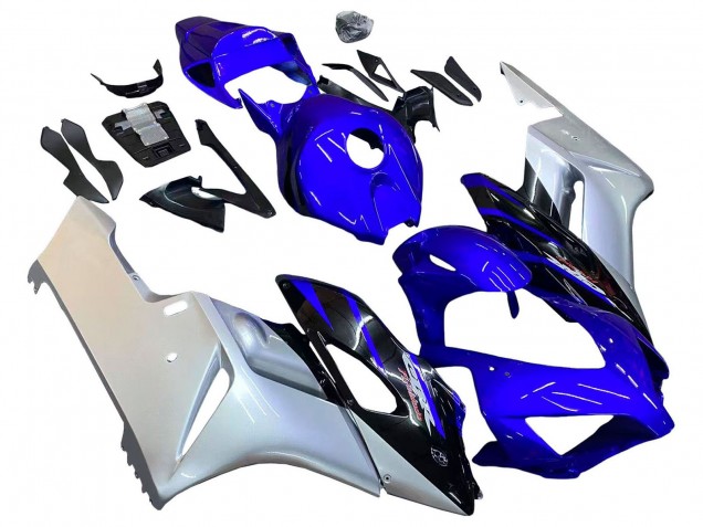 Compra Carenados Moto Honda CBR1000RR 2004-2005 - Plata Azul Negro Brillante