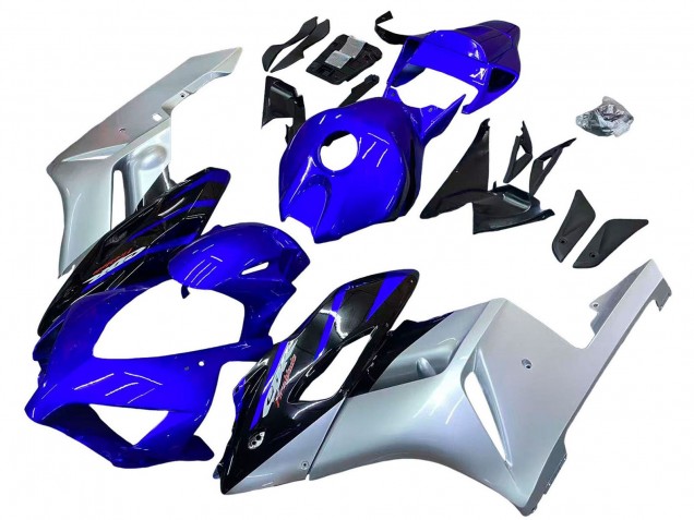 Compra Carenados Moto Honda CBR1000RR 2004-2005 - Plata Azul Negro Brillante