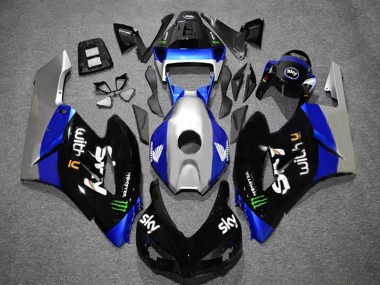 Compra Carenados Moto Honda CBR1000RR 2004-2005 - Plata Azul Negro Brillante Verde Monstruo Sky