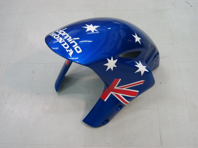 Compra Carenados Moto Honda CBR1000RR 2004-2005 - Blanco Azul Rojo Negro Brillante Estrella Carrera Lee
