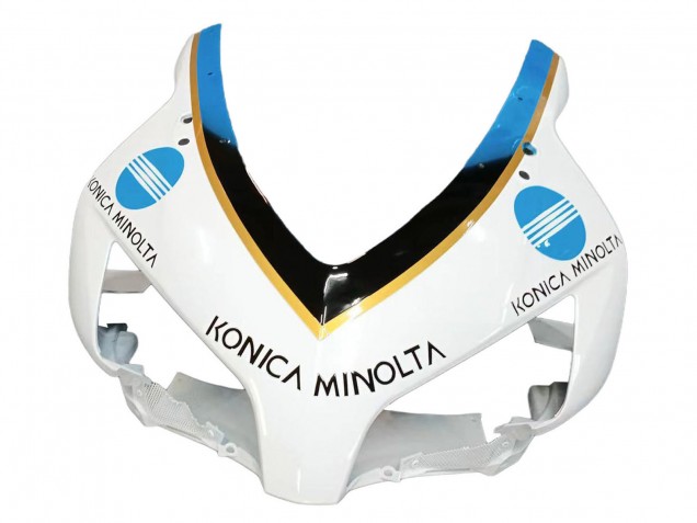 Compra Carenados Moto Honda CBR1000RR 2004-2005 - Blanco Azul Claro Amarillo Negro Konica Minolta