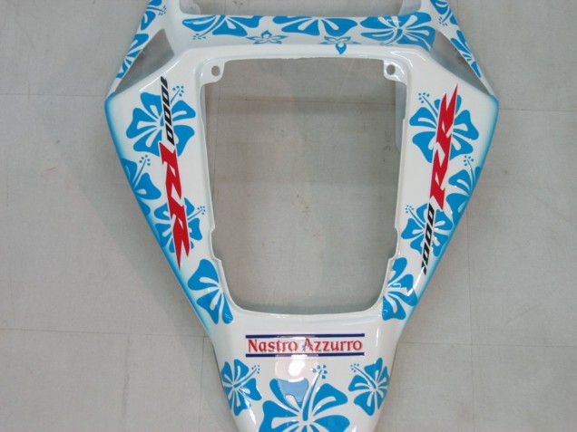 Compra Carenados Moto Honda CBR1000RR 2004-2005 - Blanco Azul Nieve Nastro Azzurro 46