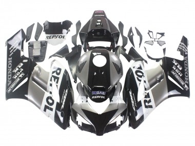 Compra Kits Carenado Moto Honda CBR1000RR 2004-2005 - Plata Blanco Negro Brillante Repsol