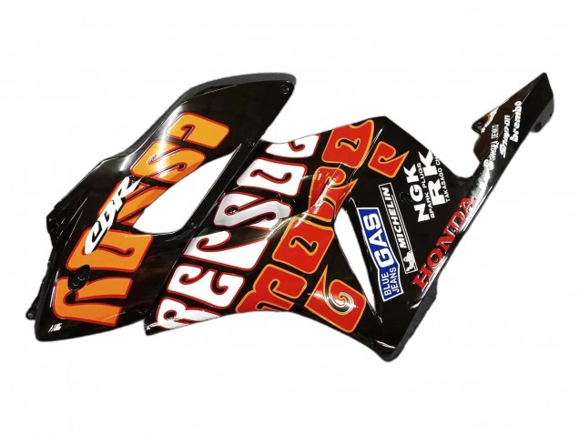 Compra Carenados Moto Honda CBR1000RR 2004-2005 - Amarillo Naranja Negro Brillante Repsol Rossi 46