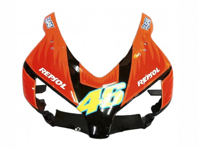 Compra Carenados Moto Honda CBR1000RR 2004-2005 - Amarillo Naranja Negro Brillante Repsol Rossi 46