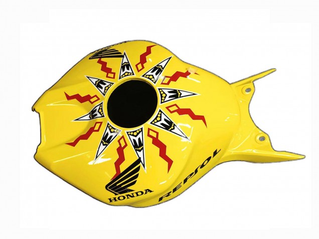 Compra Carenados Moto Honda CBR1000RR 2004-2005 - Amarillo Naranja Negro Brillante Repsol Rossi 46
