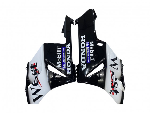 Compra Carenados Moto Honda CBR1000RR 2004-2005 - Negro Brillante Blanco West