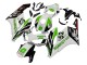 Compra Carenados Moto Honda CBR1000RR 2004-2005 - Blanco Verde Negro Brillante Hannspree 52