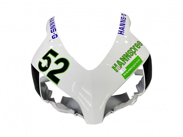 Compra Carenados Moto Honda CBR1000RR 2004-2005 - Blanco Verde Negro Brillante Hannspree 52