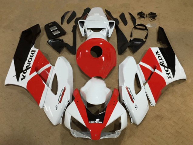 Compra Carenados Moto Honda CBR1000RR 2004-2005 - Blanco Rojo Negro Brillante Fireblade