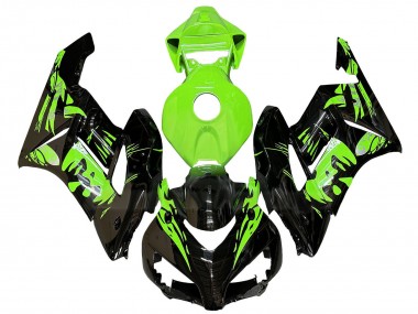 Compra Carenados Moto Honda CBR1000RR 2004-2005 - Verde Negro Brillante