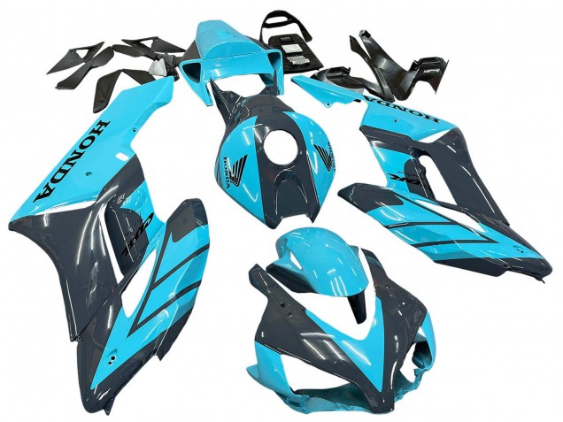 Compra Carenados Moto Honda CBR1000RR 2004-2005 - Azul Claro Negro Brillante