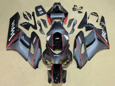 Compra Carenados Moto Honda CBR1000RR 2004-2005 - Negro Brillante Gris Brillante Rojo Raya