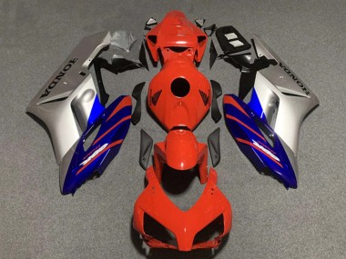 Compra Carenados Moto Honda CBR1000RR 2004-2005 - Plata Azul Rojo Raya